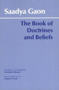 Produktbild: Gaon, S: Book of Doctrines and Beliefs