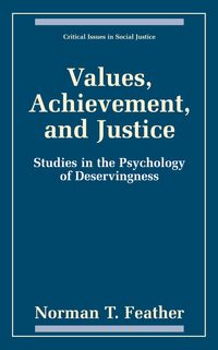 Produktbild: Values, Achievement, and Justice