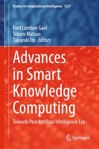 Produktbild: Advances in Smart Knowledge Computing