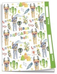 Produktbild: Hausaufgabenheft f&uuml;r Schlaue Lama