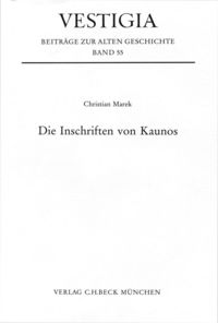 Produktbild: Die Inschriften von Kaunos