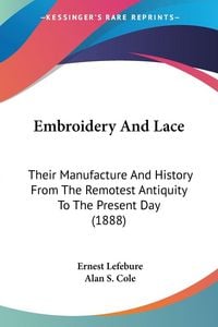 Produktbild: Embroidery And Lace