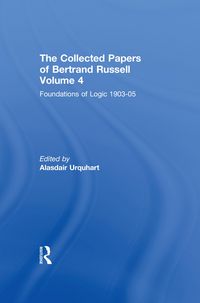 Produktbild: The Collected Papers of Bertrand Russell, Volume 4