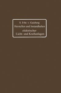 Produktbild: Herstellen und Instandhalten elektrischer Licht- und Kraftanlagen