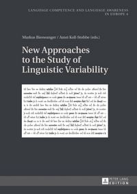 Produktbild: New Approaches to the Study of Linguistic Variability