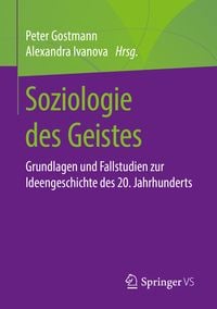 Produktbild: Soziologie des Geistes