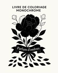 Produktbild: Livre de coloriage monochrome - Parfum d'ombres