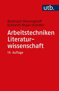 Produktbild: Arbeitstechniken Literaturwissenschaft