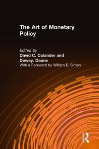 Produktbild: Colander, D: The Art of Monetary Policy