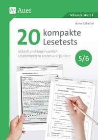 Produktbild: 20 kompakte Lesetests f&uuml;r Klasse 5-6