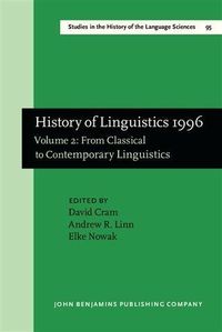 Produktbild: History of Linguistics 1996
