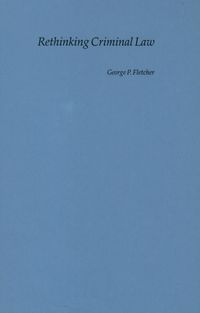 Produktbild: Rethinking Criminal Law