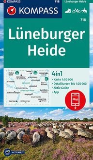 Bild vom Artikel KOMPASS Wanderkarte 718 Lüneburger Heide 1:50.000 vom Autor 