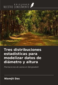 Produktbild: Tres distribuciones estad&iacute;sticas para modelizar datos de di&aacute;metro y altura