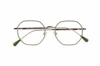 Produktbild: Lesebrille YOKO, gr&uuml;n-gold, +1.50 dpt mit Etui