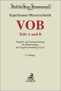 Produktbild: VOB Teile A und B
