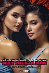 Produktbild: My First Time Lesbian Kiss With My Husband's Sexy Cougar Boss: First Time Lesbian Erotica (Her First Time Lesbian Submission, #12)