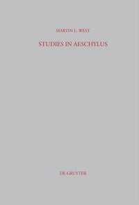 Produktbild: Studies in Aeschylus