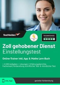 Produktbild: Zoll gehobener Dienst Einstellungstest