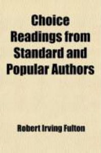 Produktbild: Choice Readings from Standard and Popular Authors