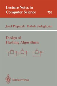 Produktbild: Design of Hashing Algorithms