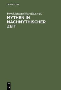 Produktbild: Mythen in nachmythischer Zeit