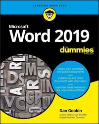 Produktbild: Word 2019 For Dummies