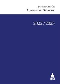 Produktbild: Jahrbuch f&uuml;r Allgemeine Didaktik 2022/2023