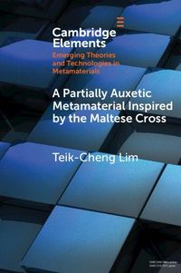 Produktbild: A Partially Auxetic Metamaterial Inspired by the Maltese Cross