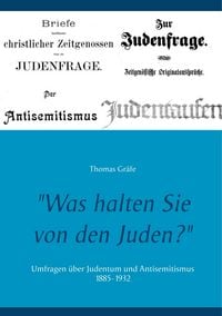 Produktbild: "Was halten Sie von den Juden?"