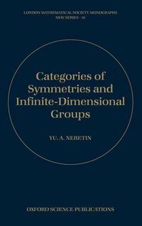 Produktbild: Categories of Symmetries and Infinite-Dimensional Groups