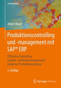 Produktbild: Produktionscontrolling und -management mit SAP&reg; ERP