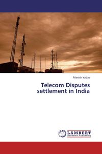Produktbild: Telecom Disputes settlement in India