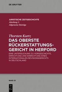 Produktbild: Das Oberste R&uuml;ckerstattungsgericht in Herford
