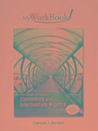 Produktbild: MyWorkBook for Elementary and Intermediate Algebra