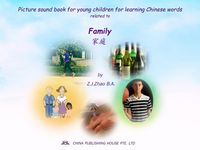 Produktbild: Picture sound book for young children for learning Chinese words related to Family