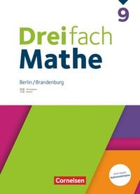 Produktbild: Dreifach Mathe - Berlin und Brandenburg - 9. Schuljahr