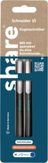Produktbild: share Kugelschreiber blau 2er set