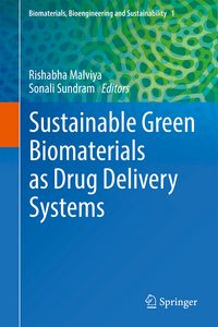 Produktbild: Sustainable Green Biomaterials As Drug Delivery Systems