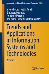 Produktbild: Trends and Applications in Information Systems and Technologies