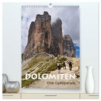 Produktbild: Dolomiten &ndash; Eine Gipfelparade (hochwertiger Premium Wandkalender 2027 DIN A2 hoch), Kunstdruck in Hochglanz