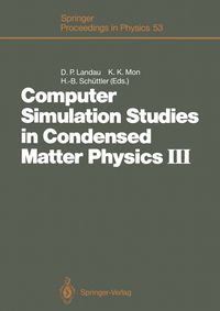 Produktbild: Computer Simulation Studies in Condensed Matter Physics III