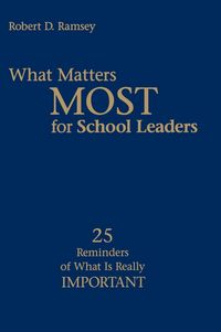 Produktbild: What Matters Most for School Leaders