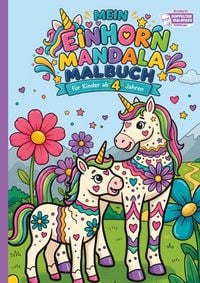 Produktbild: Mein Einhorn Mandala Malbuch