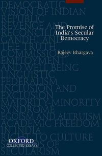 Produktbild: The Promise of India's Secular Democracy
