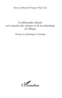 Produktbild: Le philosophe et le transfert des sciences et de la technolo