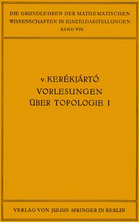 Bild vom Artikel Vorlesungen über Topologie vom Autor B. v. Keraekjaartao