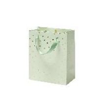 Produktbild: Edle Geschenktasche. Creative Shop / Herzen / 180x220x100 mm, mint/HF gold