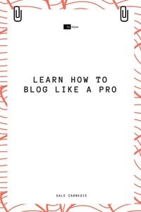 Produktbild: Learn How to Blog Like a Pro