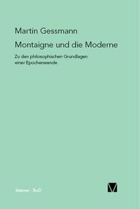 Produktbild: Montaigne und die Moderne